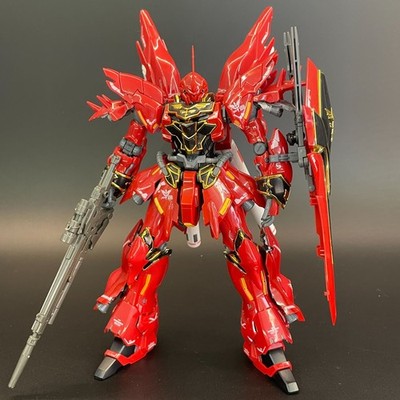 [Used item/scratches, dust] RRG 1/144 MSN-06S Sinanju Completed Assembled MG HG