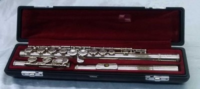 YAMAHA YFL-31 Silver Plated Student Flute C Foot Offset G