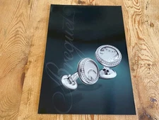 BREGUET Photo Dossier And Technical Features - Cufflinks - "GUILLCHED DIALS"