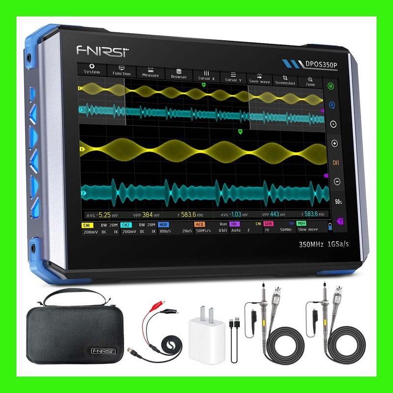 FNIRSI DPOS350P Oscilloscope Signal Generator Spectrum Analyzer Frequency Test