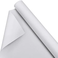 Double Primed Cotton Canvas White Canvas Roll for Oil and Acrylic Paint (30