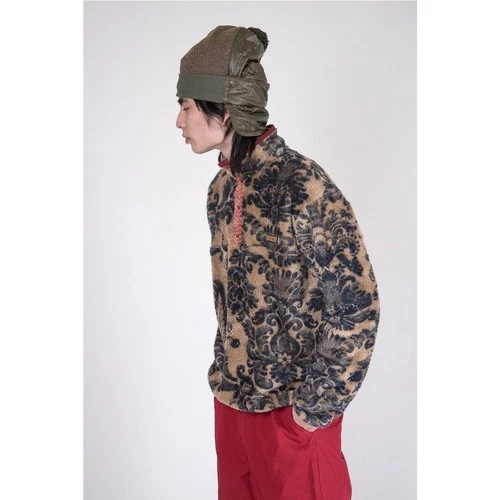 KAPITAL damask light fleece blouson beige snap t pullover 4 image 11
