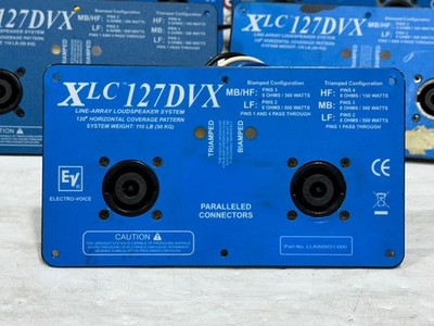 EV XLC 127DVX Speaker Input Panel #4168 (One) THS