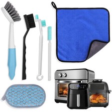6-Piece Air Fryer Cleaning Tool Kit, Multi-purpose Scrub Brush Accessories