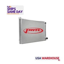 PWR 902-26190, Radiator 19 X 26 Double Pass Low Outlet Open Performance Parts