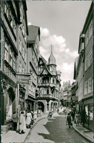 Ansichtskarte Marburg a.d. Lahn Wettergasse   (Nr.9569)
