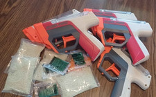 Lot of 5 Nerf Pro Gelfire Blasters with beads