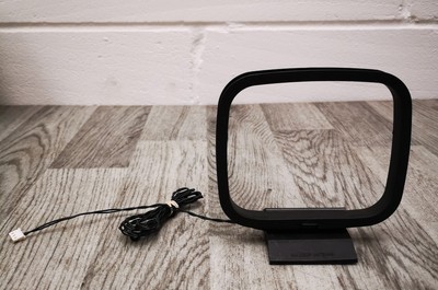 AM Loop Antenne - Schwarz - Nur Gerät (für HiFi-Anlagen)