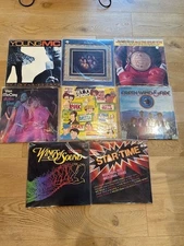 LOT of 8 Soul K-Tel Ronco 1970s Vinyl LPs, EWF, Disco, Wings of Sound, Star-Time