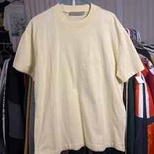 FEAR OF GOD ESSENTIALS T-SHIRT in Canary Yellow