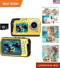 Ultimate Underwater Photography: 48MP Waterproof Camera with Face Detection