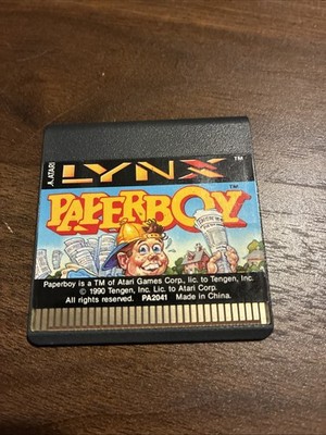 Paperboy (Atari Lynx, 1990) Game only