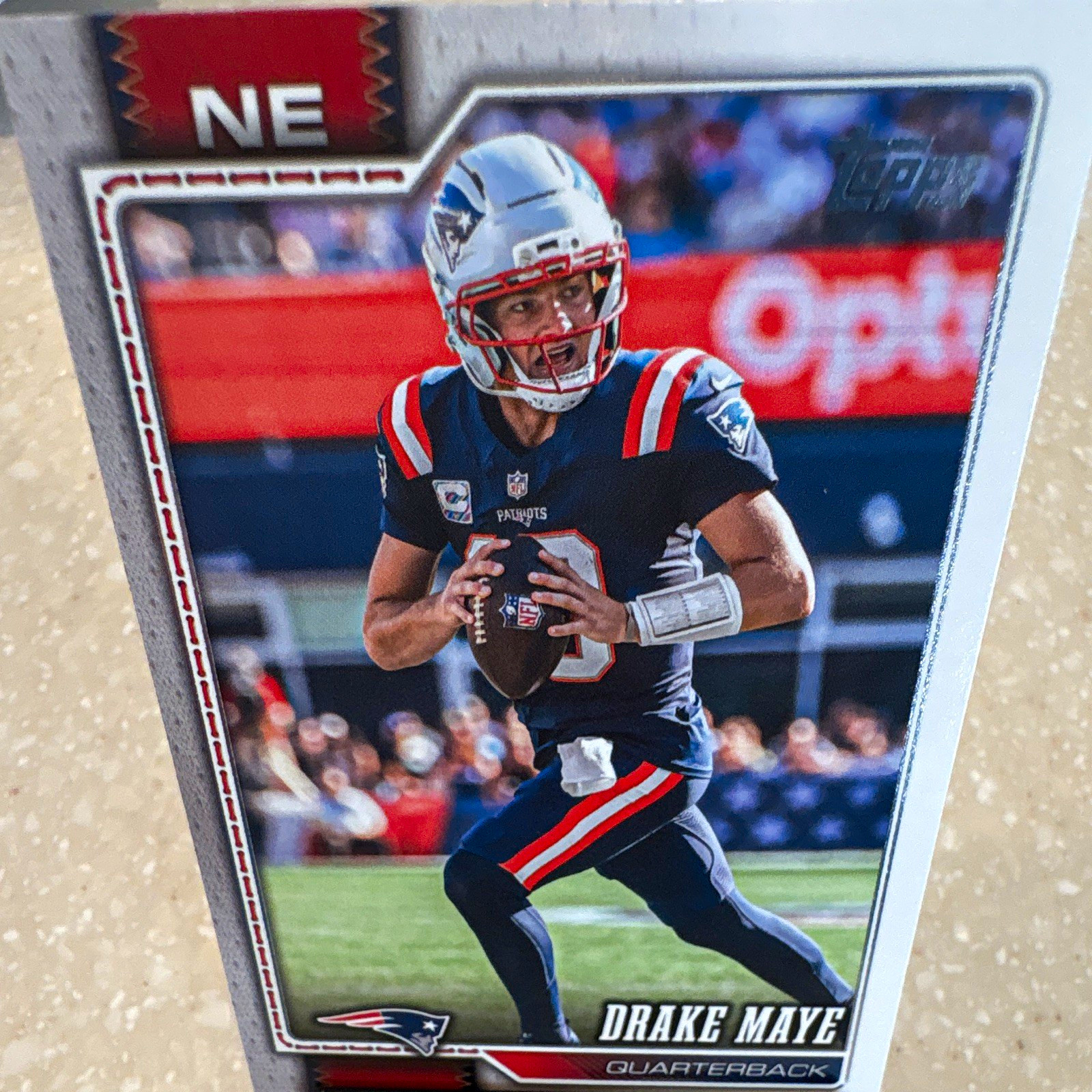2026 Topps Flagship Drake Maye #136 New England Patriots NFL