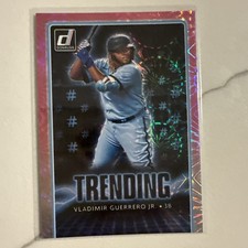 2021 Panini Donruss - Trending Vladimir Guerrero Jr. #TR3 Pink Fireworks