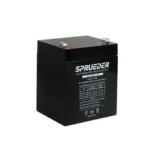 12 Volt 5Ah Rechargeable Sealed Lead Acid SLA Battery with F1 Terminal
