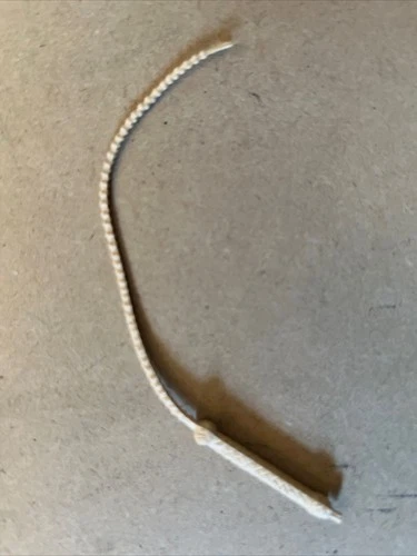 Rare Bull WHIP for Jane Janice Josie West Marx Johnny West Crème Vintage