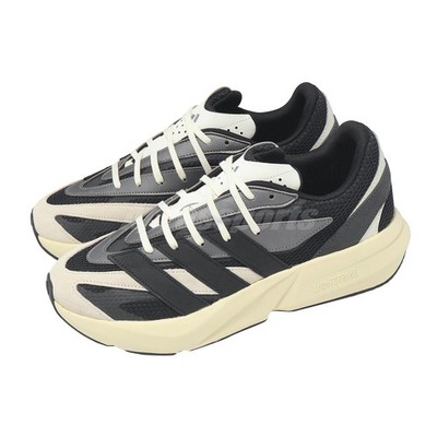 adidas Lightblaze Core Black Iron Metallic Men Road Running Jogging Shoes JR7214