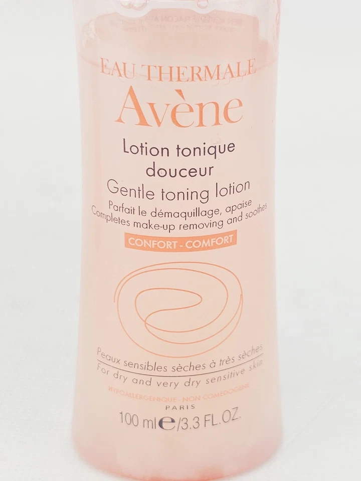 Avene Eau Thermale Lotion Tonique Douceur Gentle Toning Lotion 3.3 oz Lot of 2 - Image 3 of 4
