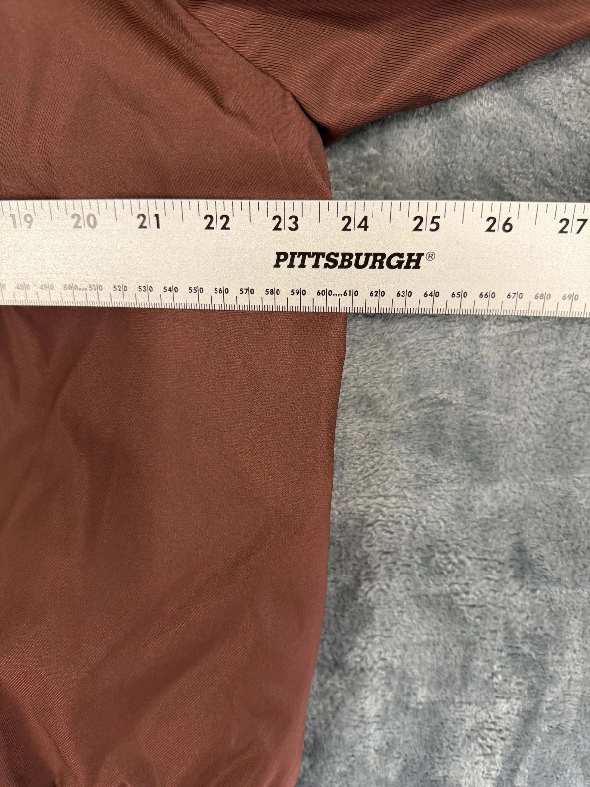 Goodfellow & Co Mens Red Brown Full-Zip Jacket Size L Lightweight NWT - product detail image 8