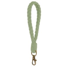 Handmade Bracelet Keychain for Travel Concerts, Light Green