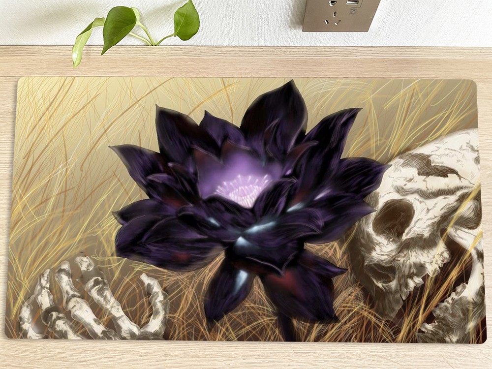 MTG Black Lotus Table Playmat TCG CCG Play Pad Trading Card Game Mat Mousepad