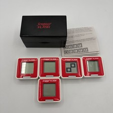 Hasbro Scrabble Flash Electronic Word Game – Complete, Working,