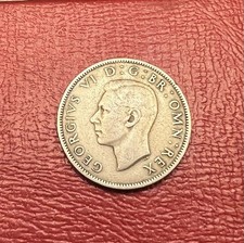 1948  Great Britain Two Shillings Copper Nickel Coin KM#865 - Lot D14d