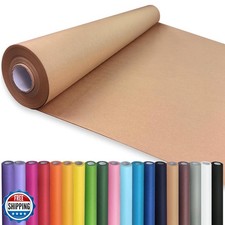 PerkHomy 36" x 1,440" 120' Brown Kraft Paper Roll for Craft Bul