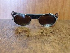 LUNETTES DE SOLEIL VINTAGE CEBE 2000 ARGENT GLACIER FABRIQUÉES EN FRANCE #313