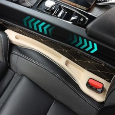 2Pcs Car Seat Gap Filler Organizer Crevice Storage Box Bag Auto Interior