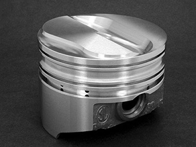 Set Of 8 Flat Top Hypereutectic Pistons For GM 6.0L (2002-2014) - 4.030" Bore, .030 Oversized
