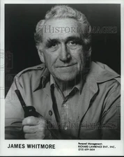 1985 Press Photo Actor James Whitmore - pip06844