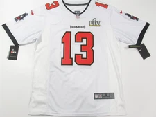 Mike Evans #13 Tampa Bay Buccaneers Super Bowl LV 55 2021 Jersey White