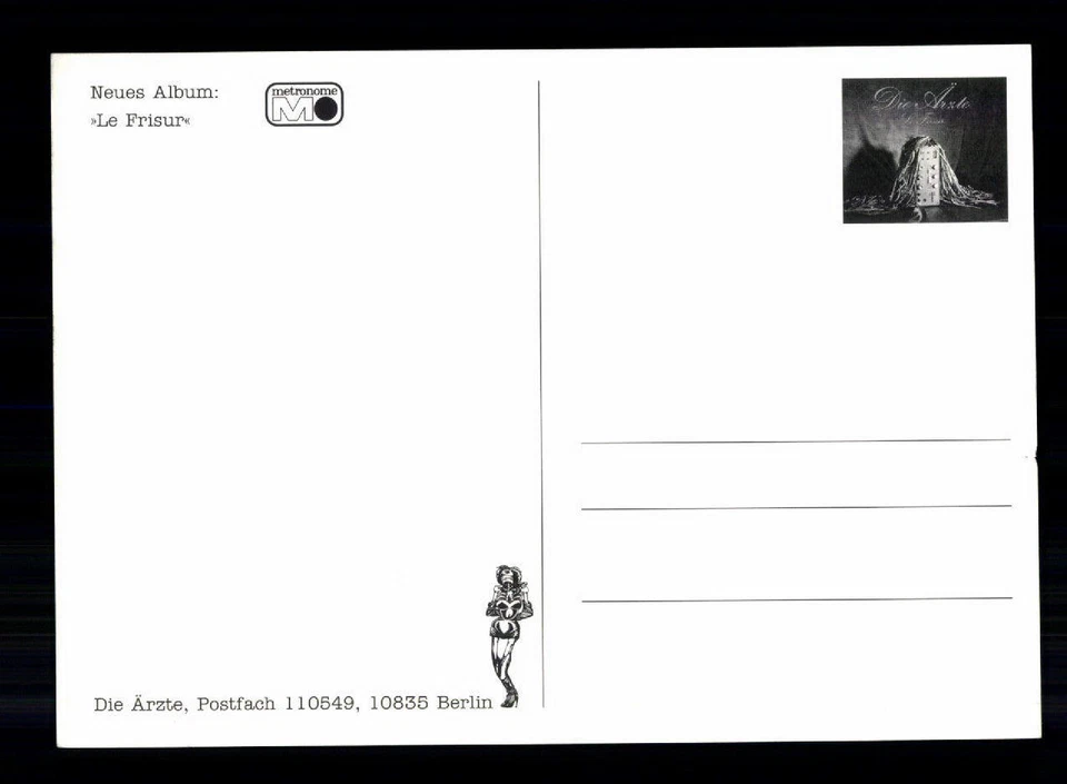 Die Ärzte Autogrammkarte Original Signiert # BC 227759 - Bild 2 von 2