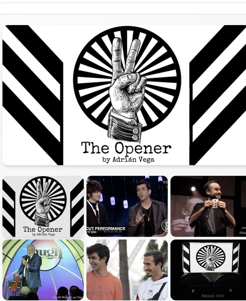THE OPENER RED (Gimmicks and Online Instructions) by Adrian Vega - Image 1 of 1
