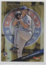 2015 Bowman's Best Gold Refractor 38/50 Chi Chi Gonzalez #4 0c2