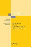 Variational Analysis And Generalized Differentiation I Boris S. Mordukhovich