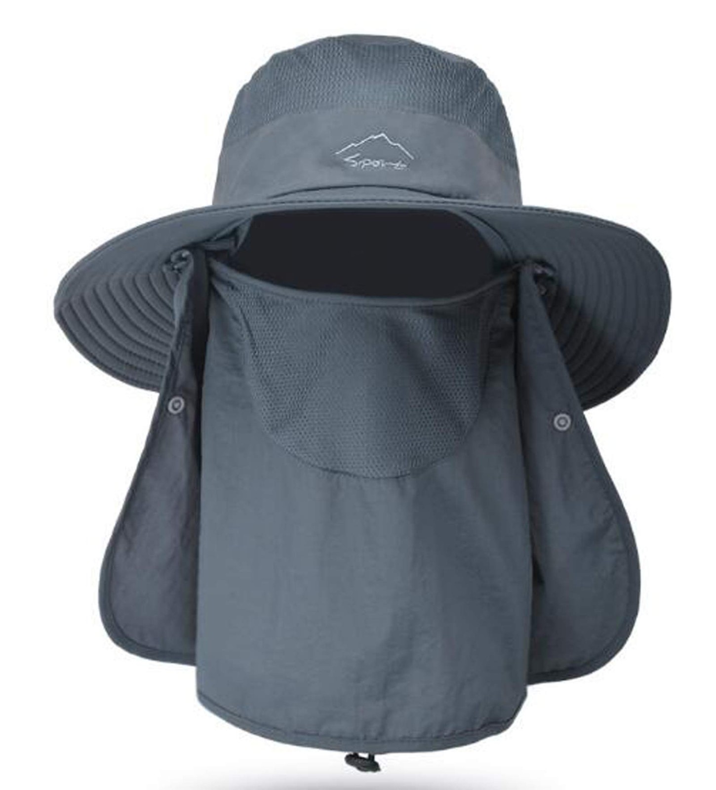 Fishing Hat for Men & Women Outdoor UV Sun Protection Wide Brim Hat with Face