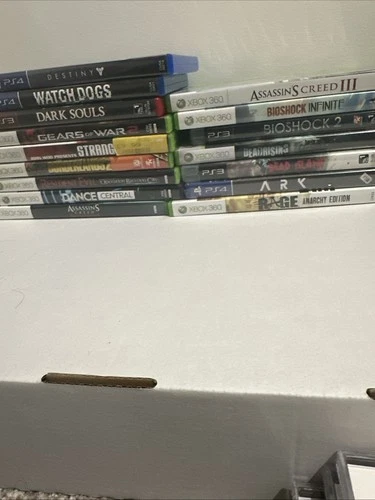 16 Video Game Lot : XBOX 360, PS3,PS4. All Untested. See Pictures For Titles.