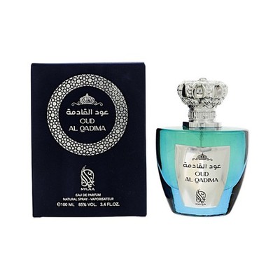 Oud Al Qadima 3.4 Oz Eau De Parfum Spray by Nylaa Box for Men