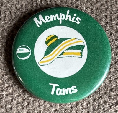 Rare Original 1960s/70s Memphis Tams Fridge Magnet ABA Memorabilia.