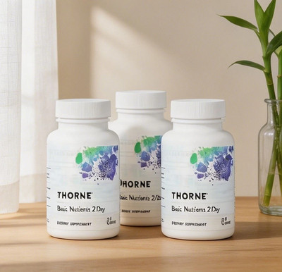 Enhanced 3 Pack Thorne Basic Nutrients 2/Day 60 Capsules EXP 2027