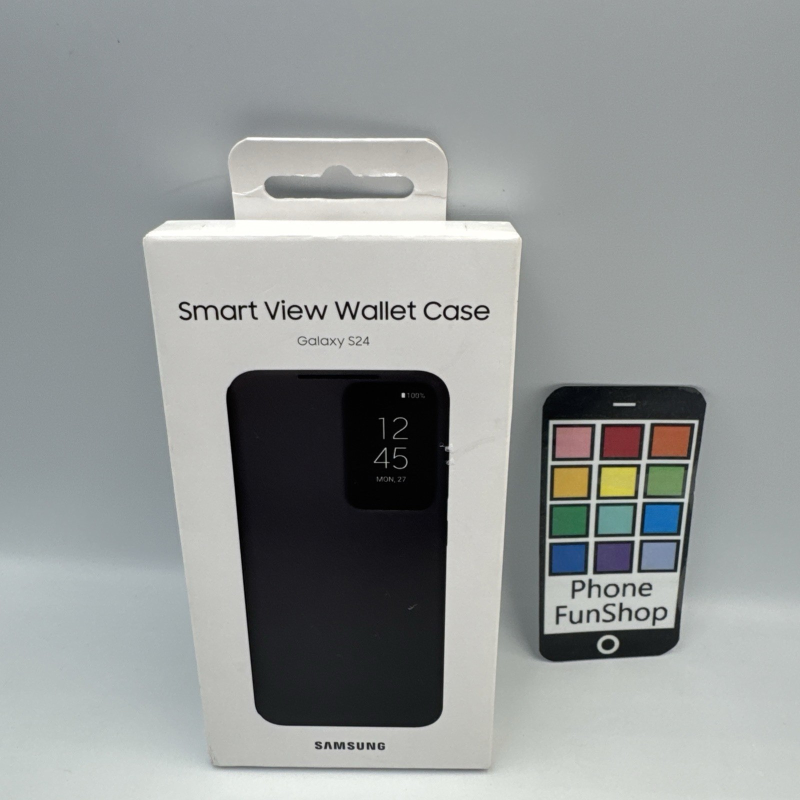Genuine Original Samsung S24 Smart View Wallet Case Genuine Opened Never Used