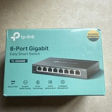 TP-Link TL-SG608E 8-Port Gigabit Smart Switch – New & Sealed