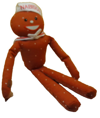 Nabisco Mister Salty plush toy ad piece vintage Russ Berrie