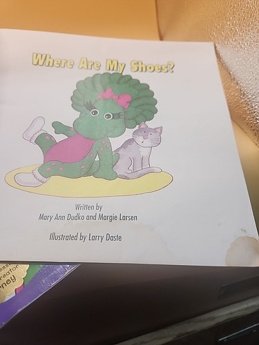 Barney’s What Would Barney Say / Where Are My Shoes 2 Vintage Bilderbücher 1993 - Bild 7 von 8