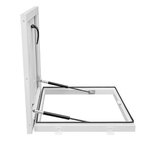 Roof Hatch, Roof Security Door, Roof Access Hatch 19.7in L X 19.7in White - Picture 10 of 16