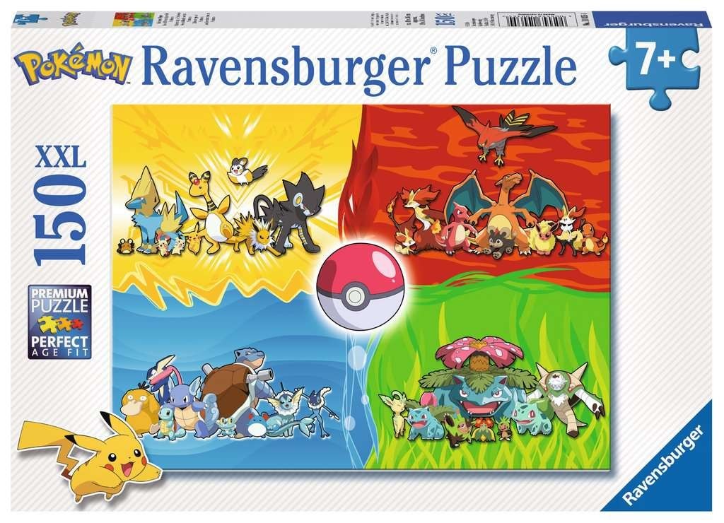 4005556100354 Puzzle 150 elements Pokemon Ravensburger Polska 5390₽