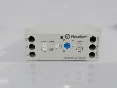 FINDER 83.02.0.240.0000 MULTI-FUNCTION TIMER RELAY 24-240V AC/DC FREE FAST SHIP