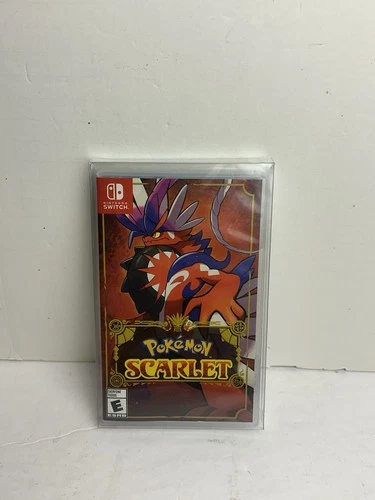 Pokemon Scarlet - Nintendo Switch W/ Protective Case